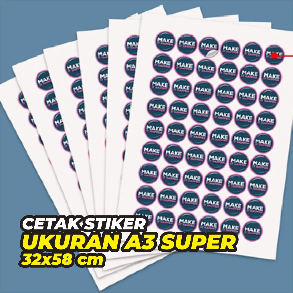 Cetak Stiker Online .