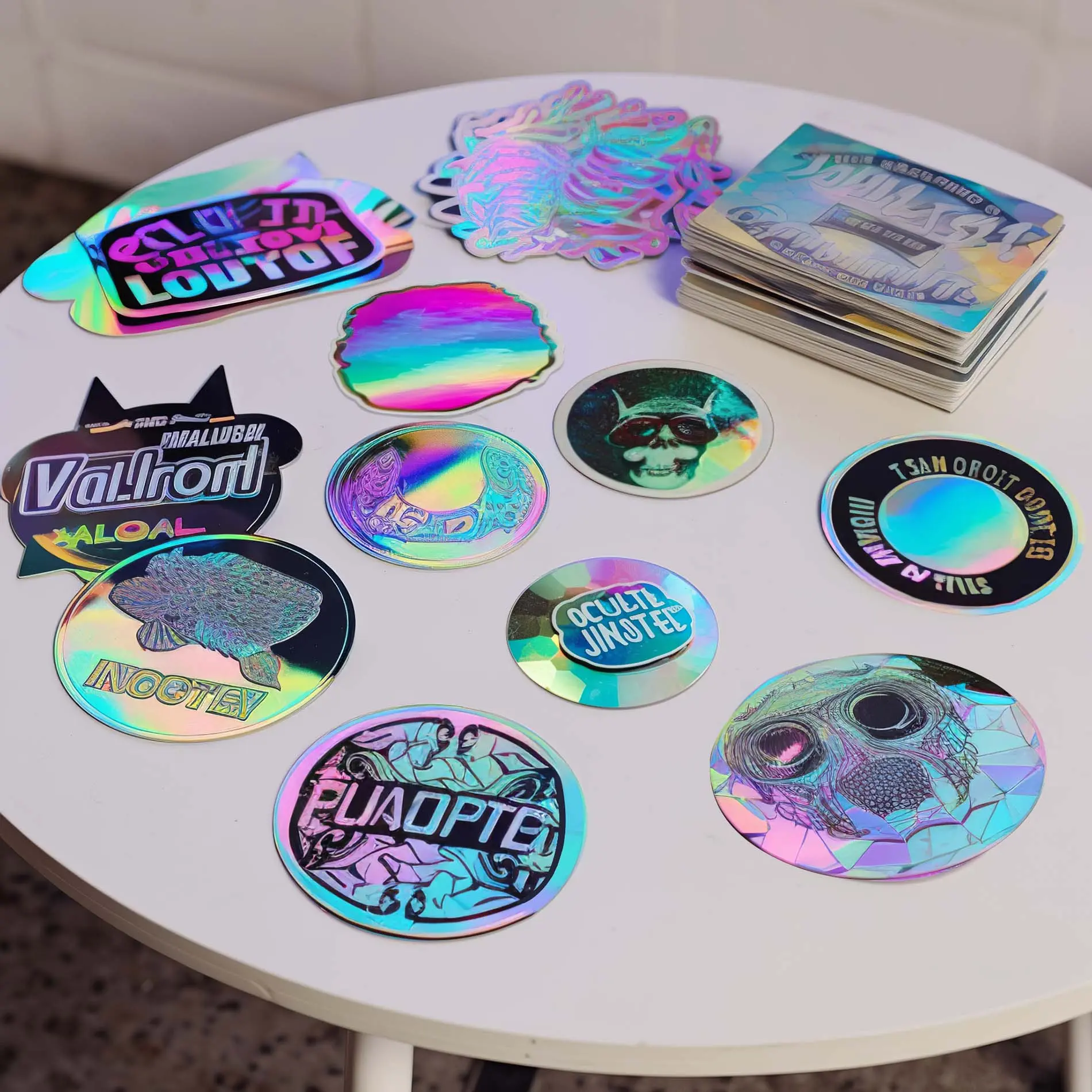 Cetak Stiker Hologra.