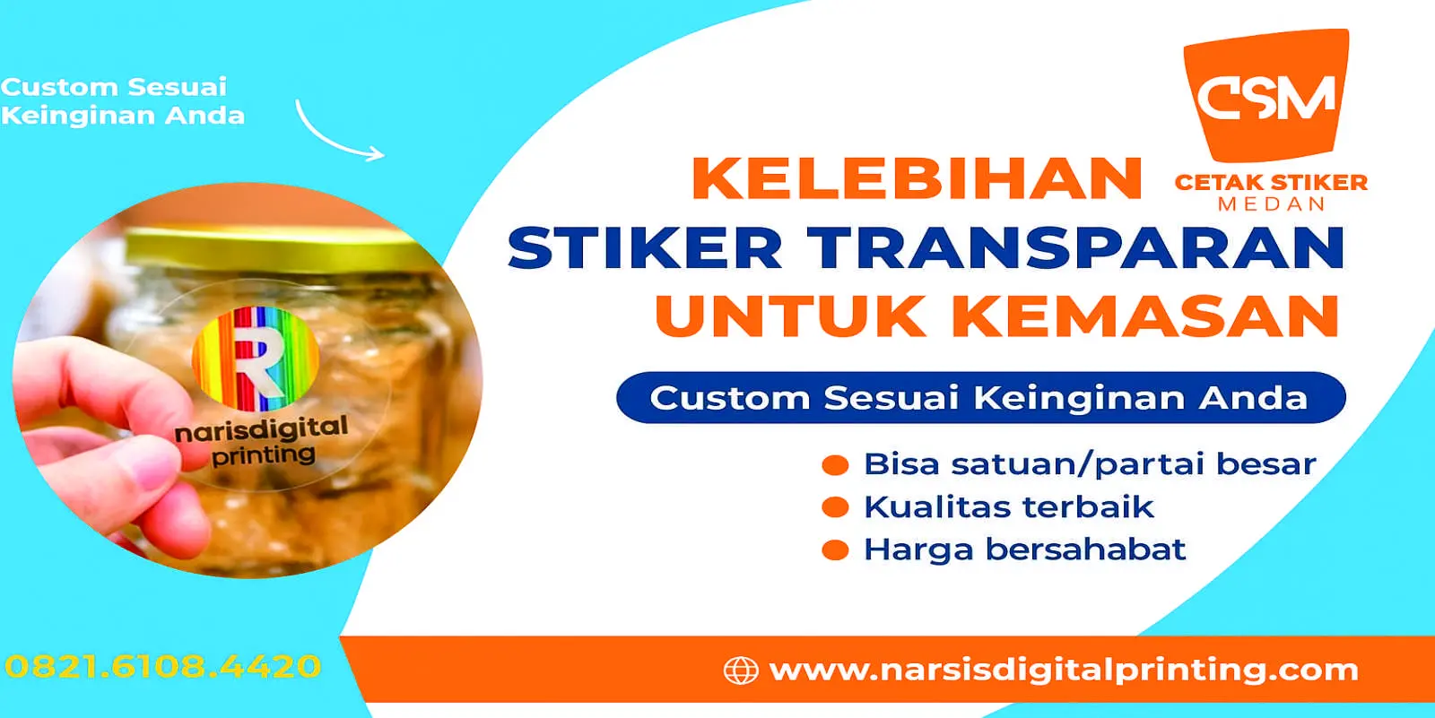 Kelebihan stiker tra.