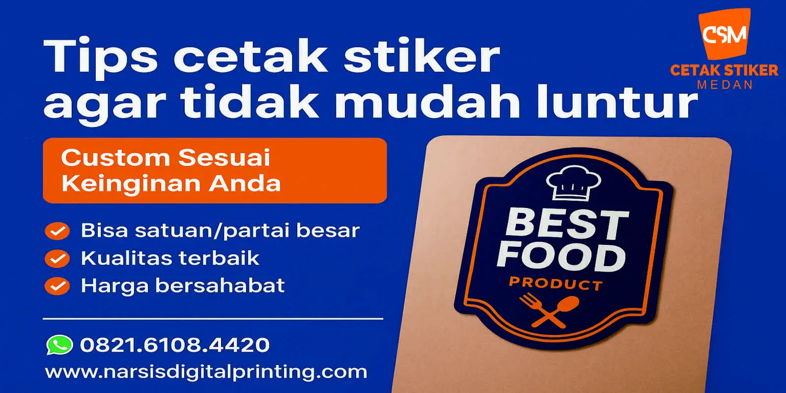 Tips cetak stiker ag.