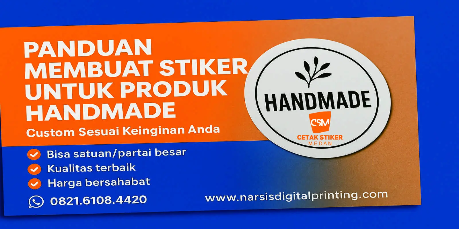 Panduan membuat stik.