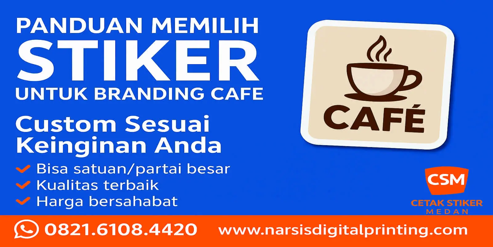 Panduan memilih stik.