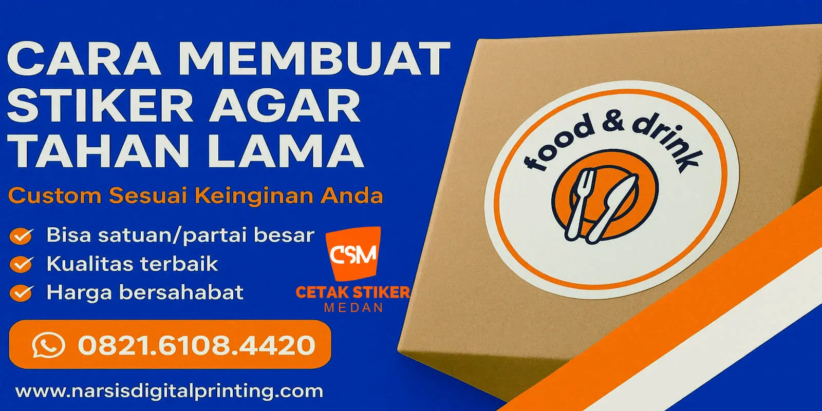 Cara membuat stiker .