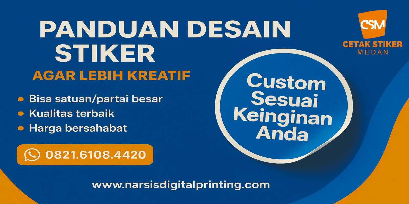 Panduan desain stiker agar lebih kreatif