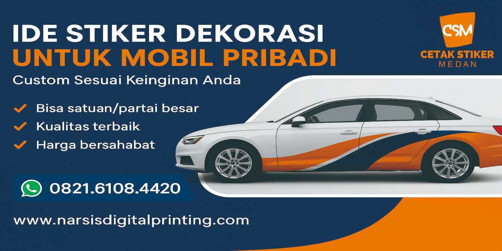 Ide stiker dekorasi .