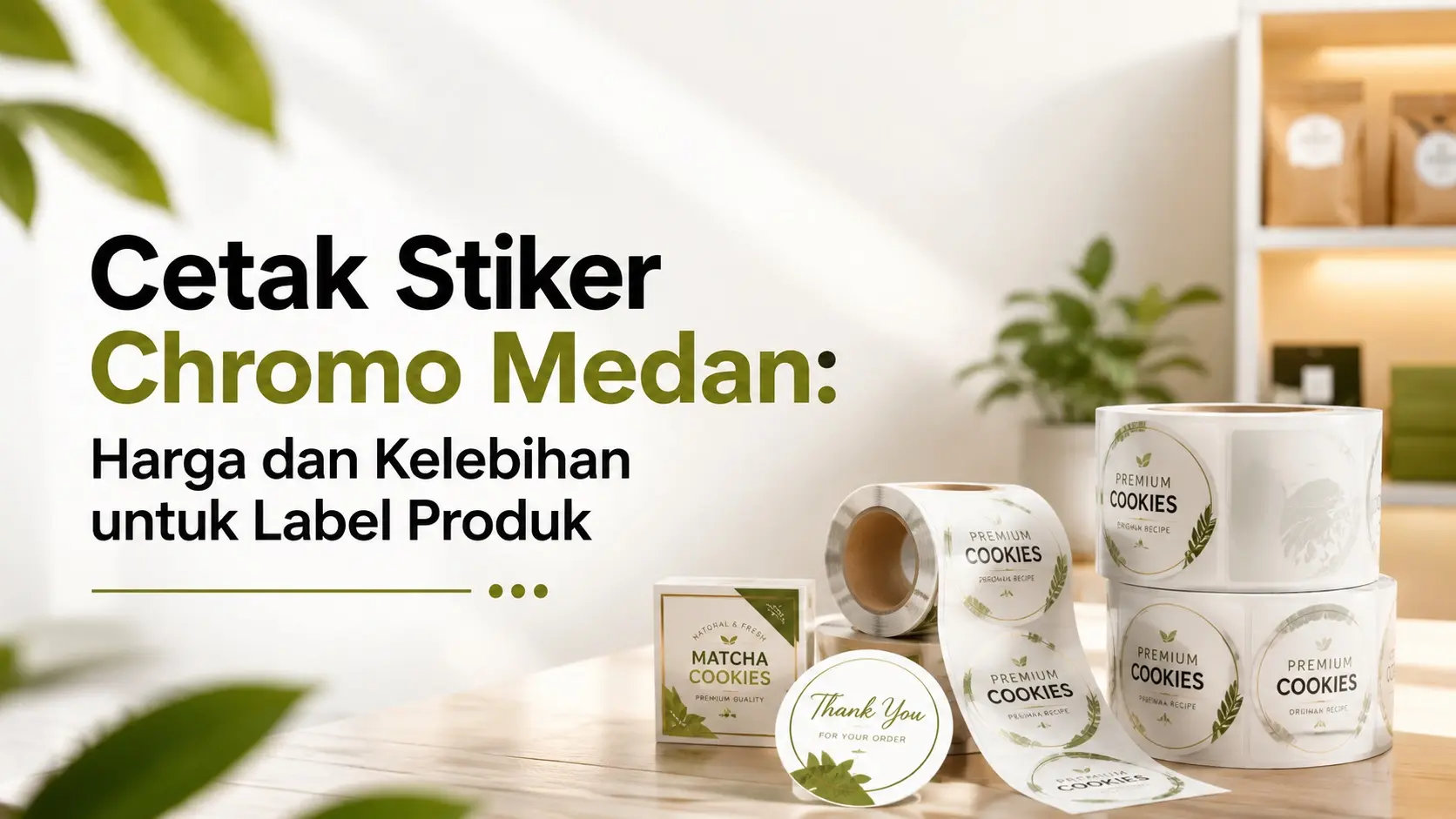 Cetak Stiker Chromo Medan: Harga dan Kelebihan untuk Label Produk