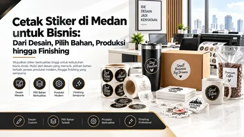 Cetak Stiker di Meda.