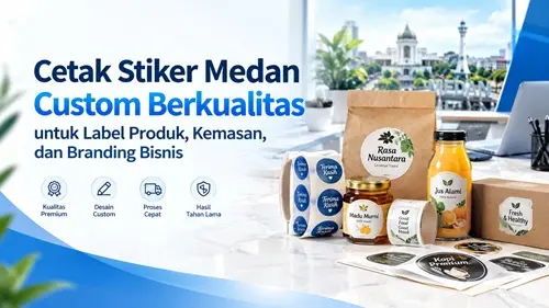 Cetak Stiker Medan C.