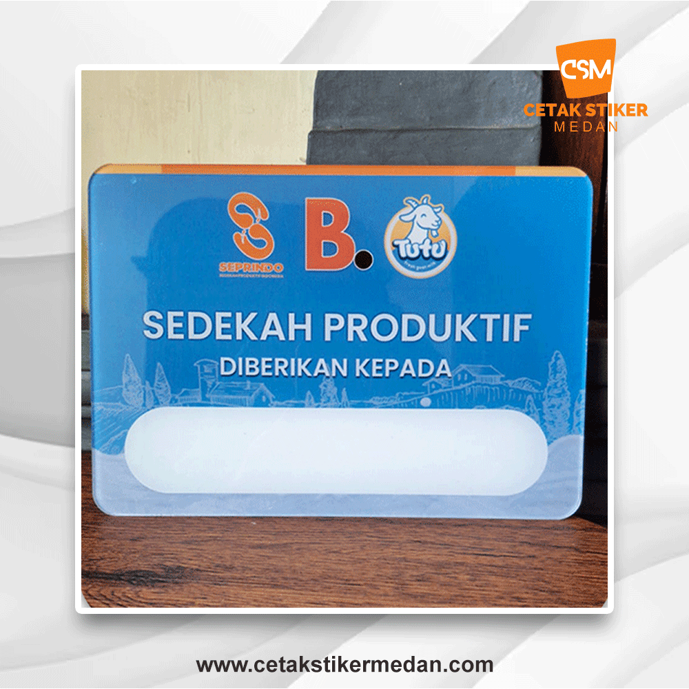 Stiker Frame Akrilik